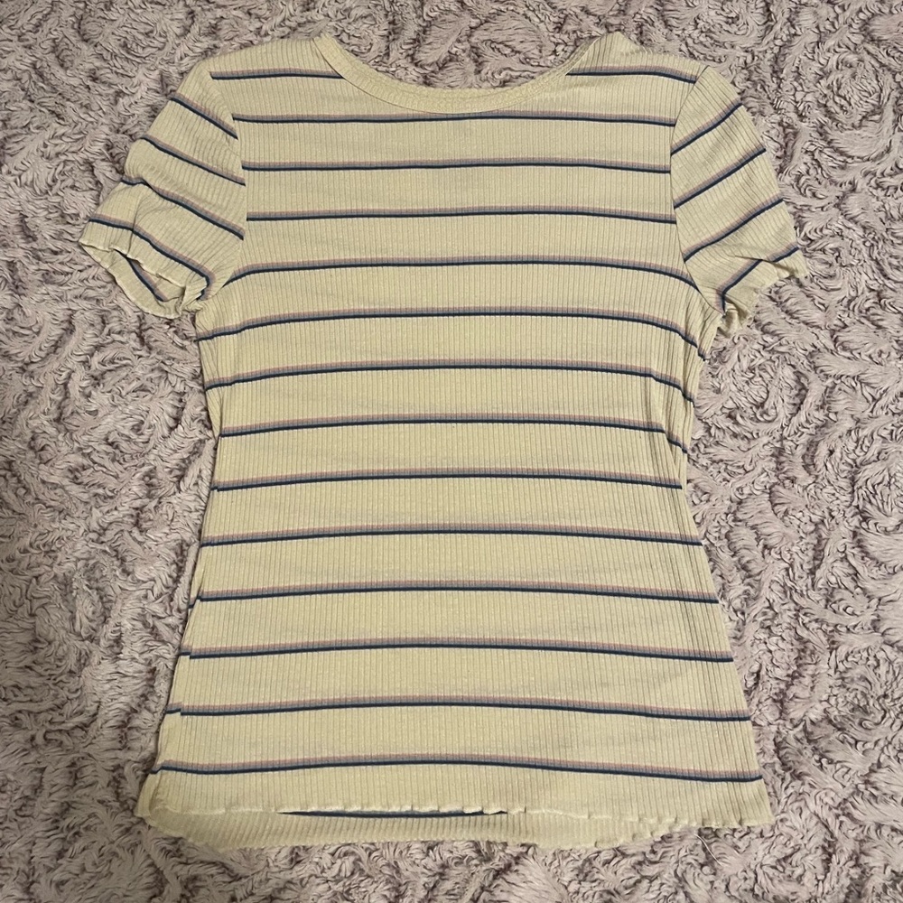 Striped Short Sleeve Shirt